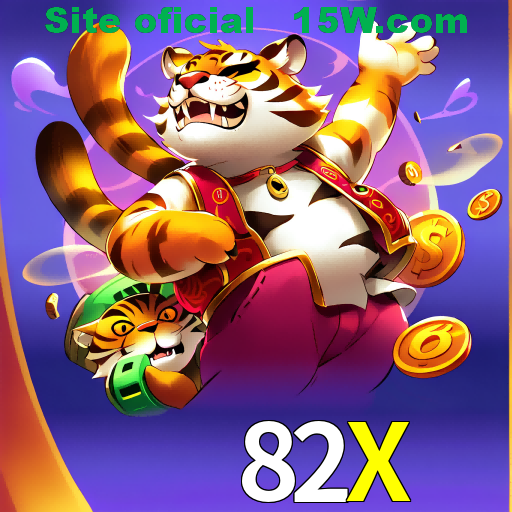 Imagem promocional da 82X mostrando a plataforma e suas vantagens